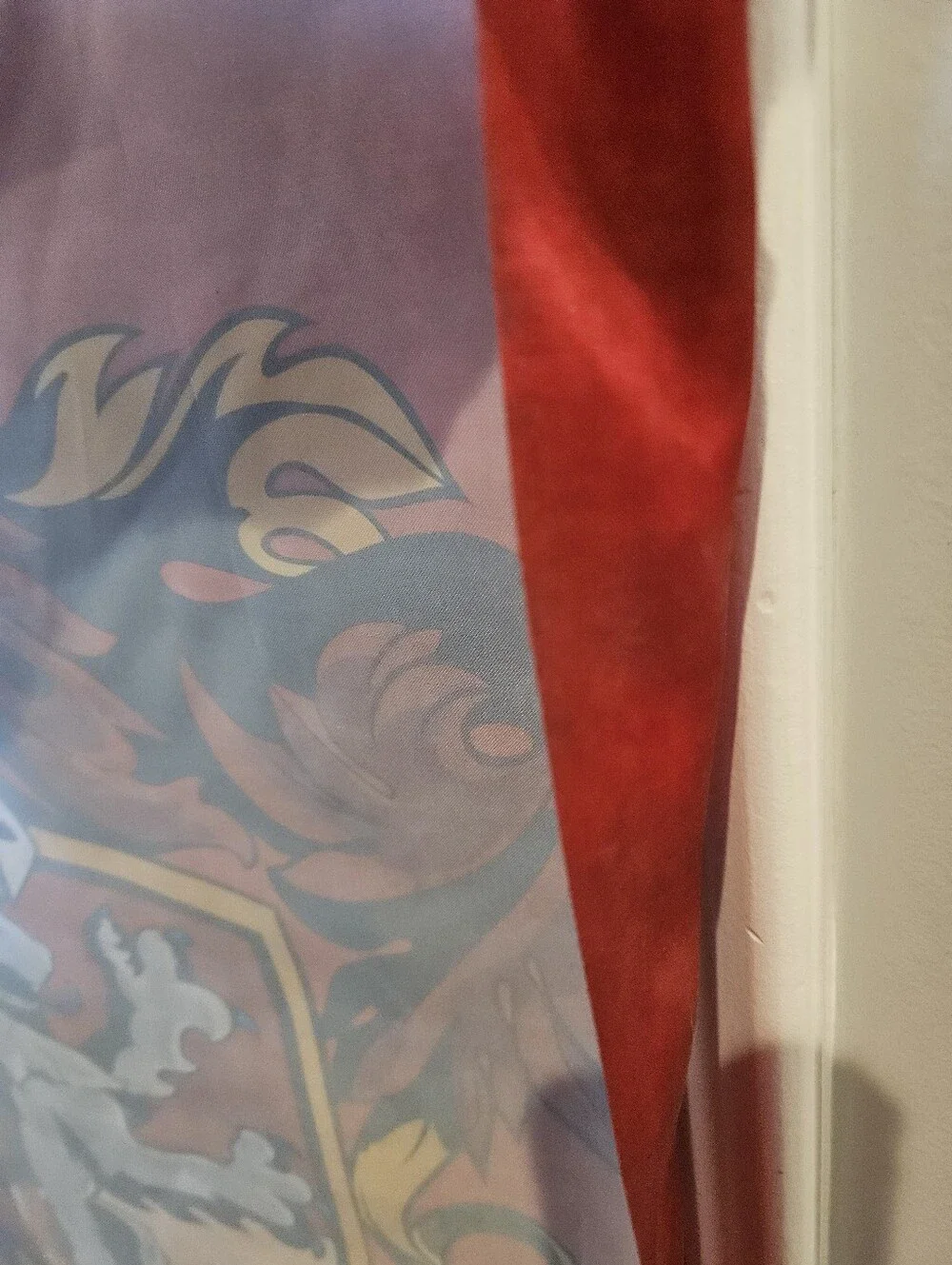 Gryffindor banner. Perfect for any Harry Potter fan.
